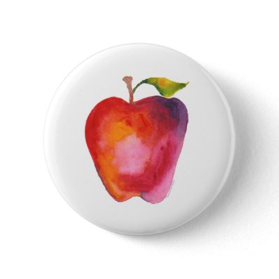 Apples For A Cure - Red Buttons by ArtAppleADay