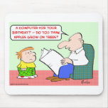 apples grow trees computer birthday mouse mat