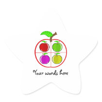 Apple's inside apple sticker