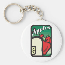 Apples Key Chain