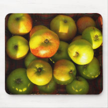 apples - mouse mat mouse mat