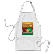 Apples on plate, Hungry Anyone? Apron