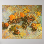 Apples, Pears, Lemons, Grapes; Vincent van Gogh posters