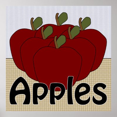 Apples Series 2 Print by estjohn