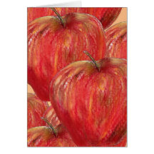 Apples to Apples Pattern Greeting Cards
