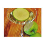Appletini Cocktail Post Card