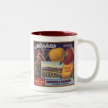 Appleton Apples Fruit Label Mug