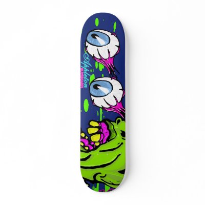 Appleton Zombie Eyes Skateboards by downsouthdub