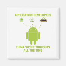 Application Developers Think Sweet Thoughts All Fridge Magnets