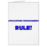 Applications Programmers Rule! Cards