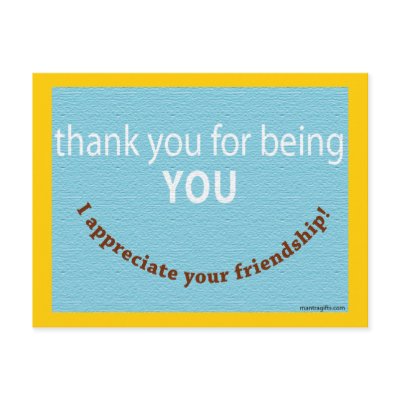 Appreciate Your Friend Postcards by affirmationshirts