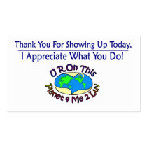 Appreciation Cards #4 Business Card