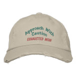 Approach with Caution Embroidered Baseball Caps