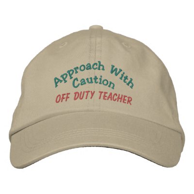 Approach with Caution - Off Duty Teacher by sharonrhea