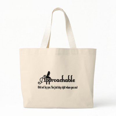 Approachable Silhouette Bag by LoveYouNots