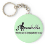 Approachable Silhouette Keychain