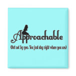 Approachable Silhouette Magnet
