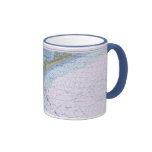 Approaches to Galveston Bay Nautical Chart Mug