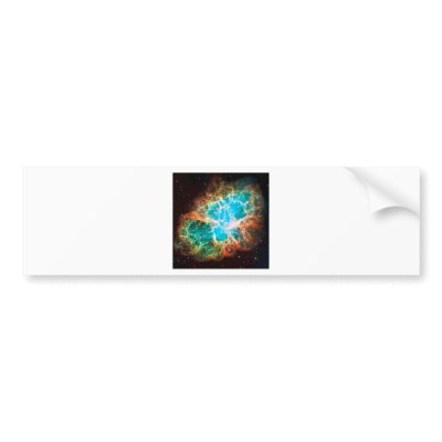 Approaching Crab Nebula Bumper Stickers by williamwilder
