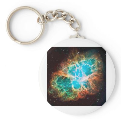 Approaching Crab Nebula Key Chain by williamwilder