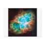 Approaching Crab Nebula Post Card