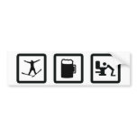 apres ski bumper stickers