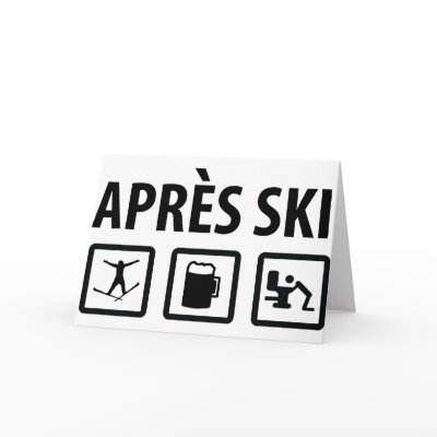 apres ski card by Tomaniac