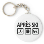 apres ski key chain