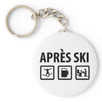 apres ski key chain