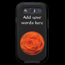 Apricot/Orange coloured rose casemate cases