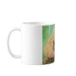 Apricot poodle in shades Art Original Coffee Mugs