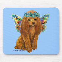 Apricot Red Poodle Fairy