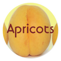Apricots stickers