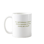 April birthstone mug