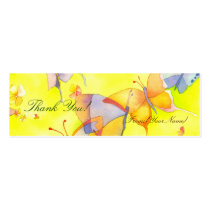 April Butterflies: Thank You Gift Tag/Bookmark