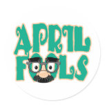 April Fools Sticker