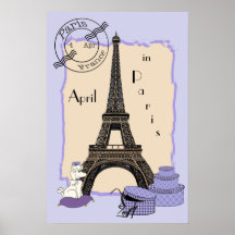 April In Paris Posters