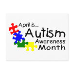April Is Autism Awareness Month (PP) Postcards