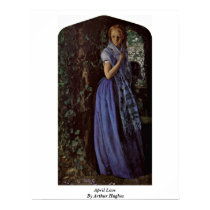 April Love By Arthur Hughes posters