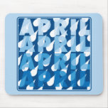 April Showers Mouse Mat