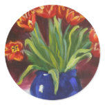 "April Tulips" Stickers