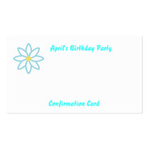 April's Birthday Party-Customise