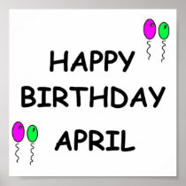 APRILS BIRTHDAY