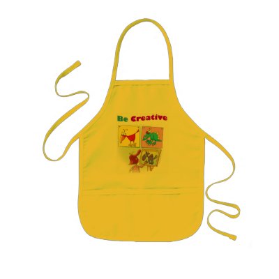 Apron - Be Creative by billygorilly