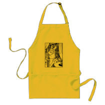 Apron: Beardsley Illustration: Pierrot's Library