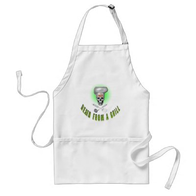 Apron Death from grill by ouroboroso