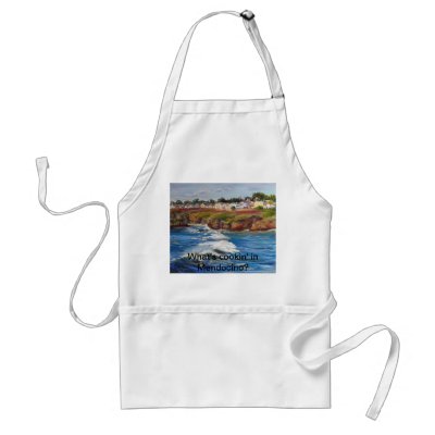 Apron from Mendocino by SuziLongOnArt