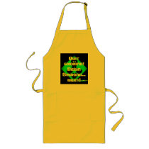 apron front, Quit smoking! Begin Smoking... meat!