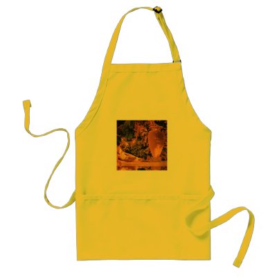 Apron: Garden of Allah- Maxfield Parrish by Aquavel