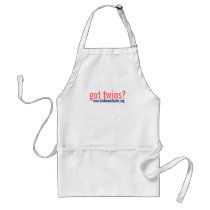 Apron: got twins?(pink) aprons